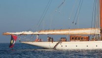 Sailing yacht Germania Nova -  Aft